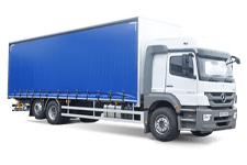 Car Hire Brentwood - 26 Tonne Curtain Side Truck - Truck hire Brentwood